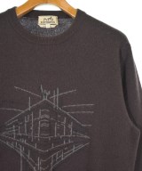 HERMES（エルメス）ニット・セーター 茶 サイズ:L メンズ/2200715978122