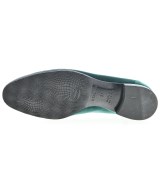 HERMES（エルメス）ドレスシューズ/ローファー 緑 サイズ:EU37(23.5cm位) レディース/2200716260073