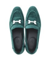 HERMES（エルメス）ドレスシューズ/ローファー 緑 サイズ:EU37(23.5cm位) レディース/2200716260073