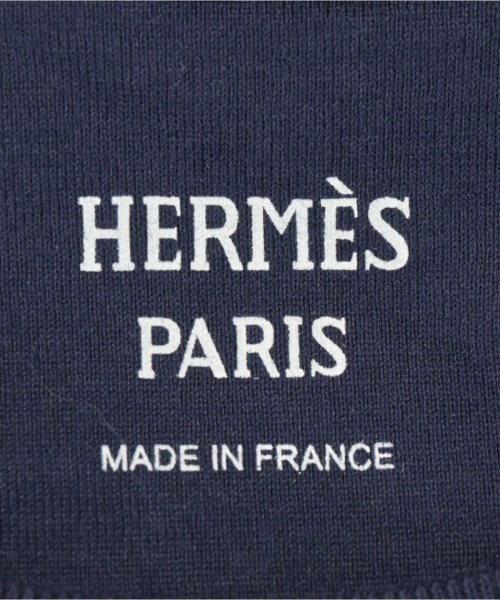HERMES（エルメス）Tシャツ・カットソー 紺 サイズ:40(L位) レディース/2200716352020