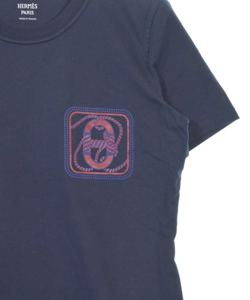 HERMES（エルメス）Tシャツ・カットソー 紺 サイズ:40(L位) レディース/2200716352020