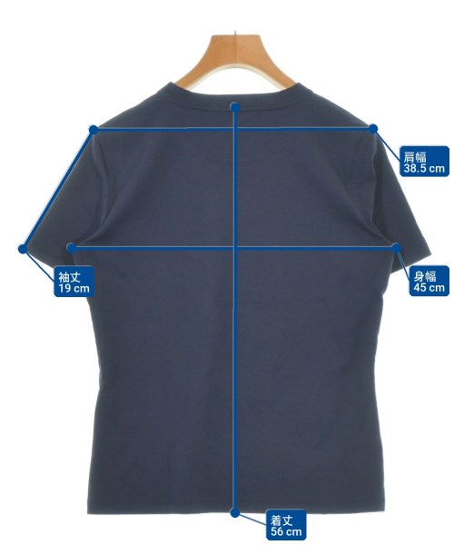 HERMES（エルメス）Tシャツ・カットソー 紺 サイズ:40(L位) レディース/2200716352020