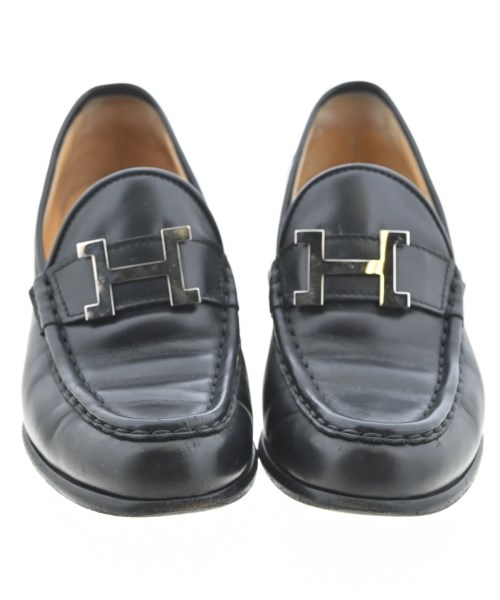 HERMES（エルメス）ドレスシューズ/ローファー 黒 サイズ:EU35 1/2(22cm位) レディース/2200717088010