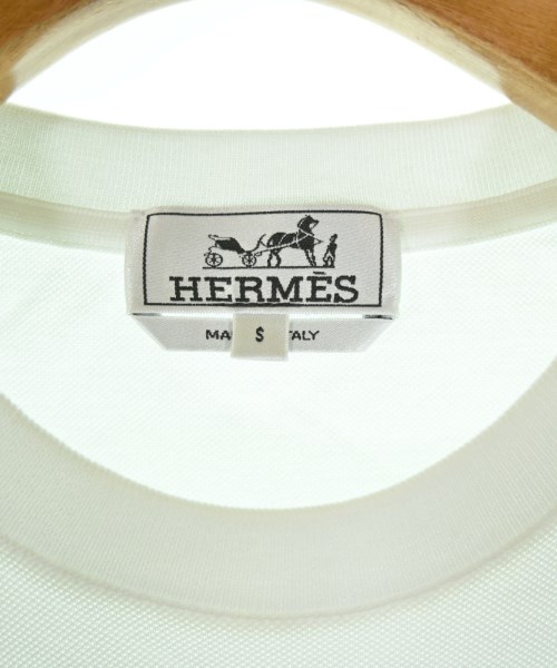 HERMES（エルメス）Tシャツ・カットソー 白 サイズ:S メンズ/2200717144020