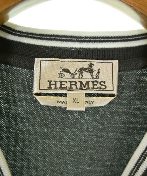 HERMES（エルメス）Tシャツ・カットソー グレー サイズ:XL メンズ/2200717144044