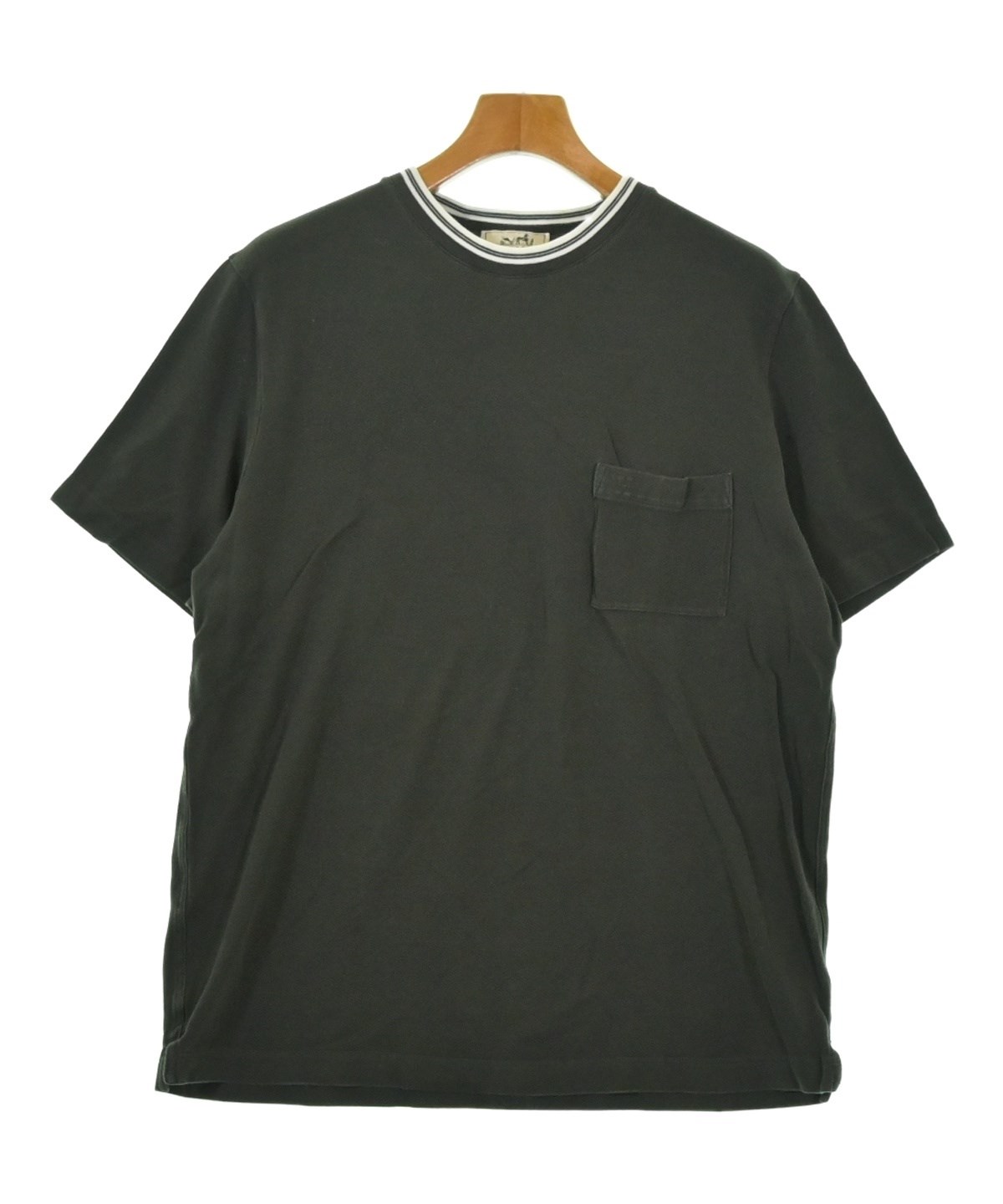 HERMES（エルメス）Tシャツ・カットソー グレー サイズ:XL メンズ