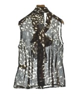 HERMES（エルメス）ブラウス 茶 サイズ:38(S位) レディース/2200717718085