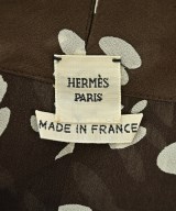 HERMES（エルメス）ブラウス 茶 サイズ:38(S位) レディース/2200717718085