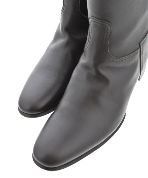 HERMES（エルメス）ブーツ 茶 サイズ:EU37 1/2(24cm位) レディース/2200717718191