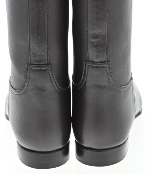 HERMES（エルメス）ブーツ 茶 サイズ:EU37 1/2(24cm位) レディース/2200717718191