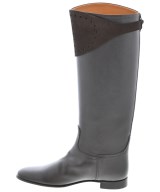 HERMES（エルメス）ブーツ 茶 サイズ:EU37 1/2(24cm位) レディース/2200717718191