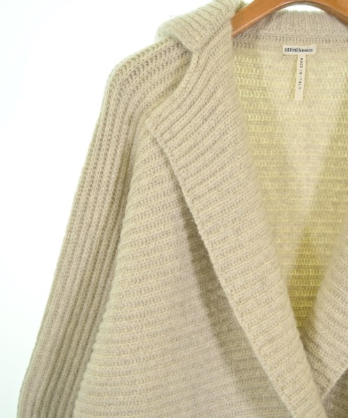 HERMES（エルメス）カーディガン ベージュ サイズ:XS レディース/2200710780089