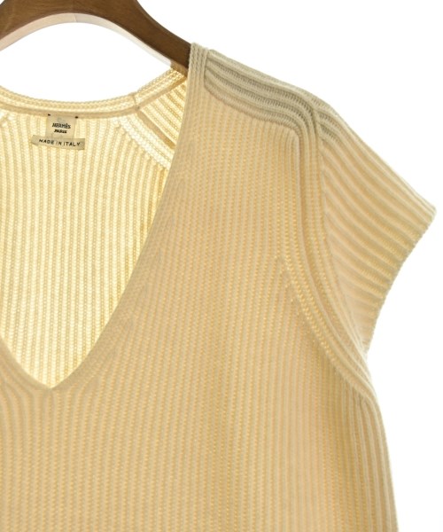 HERMES（エルメス）ワンピース ベージュ サイズ:38(S位) レディース/2200710780096