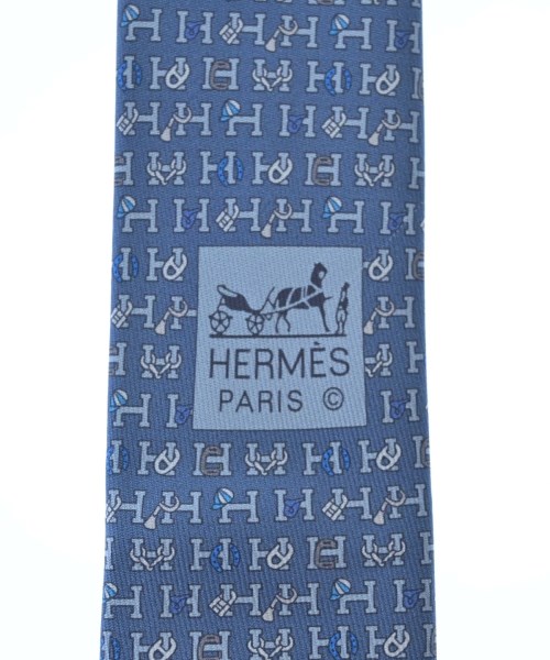 HERMES（エルメス）ネクタイ 青 サイズ:- メンズ/2200718314040