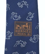 HERMES（エルメス）ネクタイ 紺 サイズ:- メンズ/2200718314064
