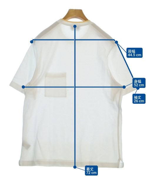 HERMES（エルメス）Tシャツ・カットソー 白 サイズ:-(M位) メンズ/2200718552015