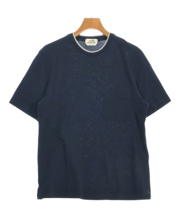 HERMES（エルメス）Tシャツ・カットソー 紺 サイズ:-(M位) メンズ