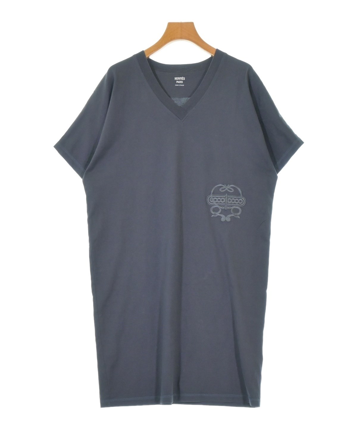 HERMES（エルメス）ワンピース 紺 サイズ:36(XS位) レディース