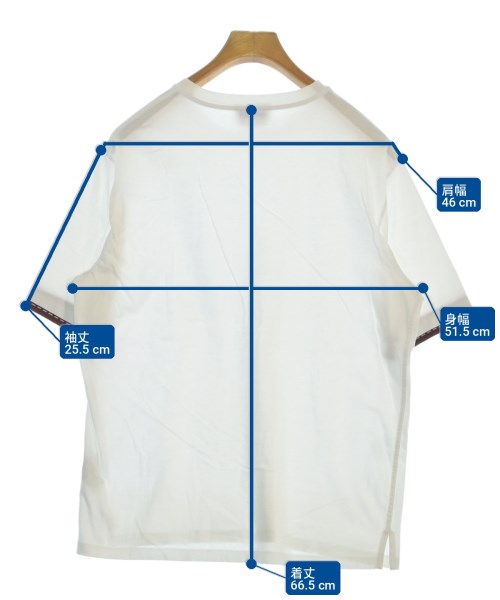 HERMES（エルメス）Tシャツ・カットソー 白 サイズ:S メンズ/2200718983086