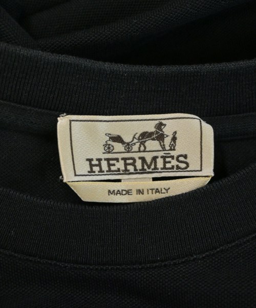HERMES（エルメス）Tシャツ・カットソー 黒 サイズ:XL メンズ/2200718983116