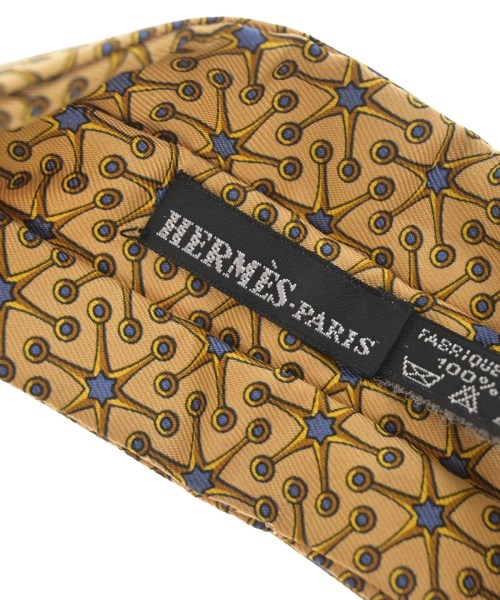 HERMES（エルメス）ネクタイ 黄 サイズ:- メンズ/2200717895649