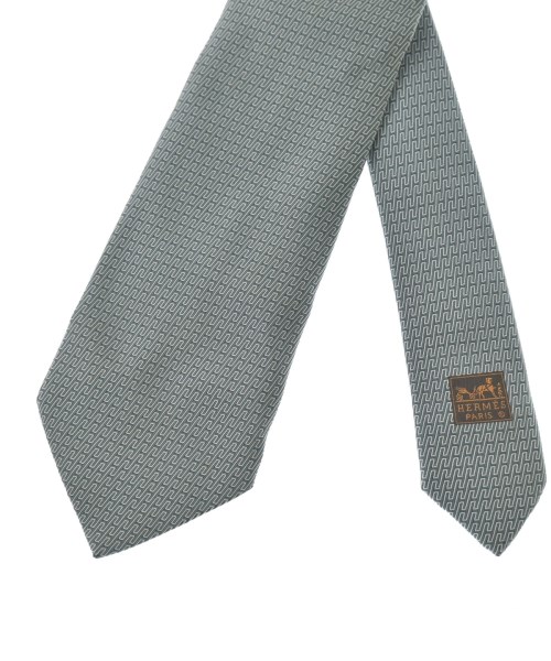 HERMES（エルメス）ネクタイ グレー サイズ:- メンズ/2200644773294