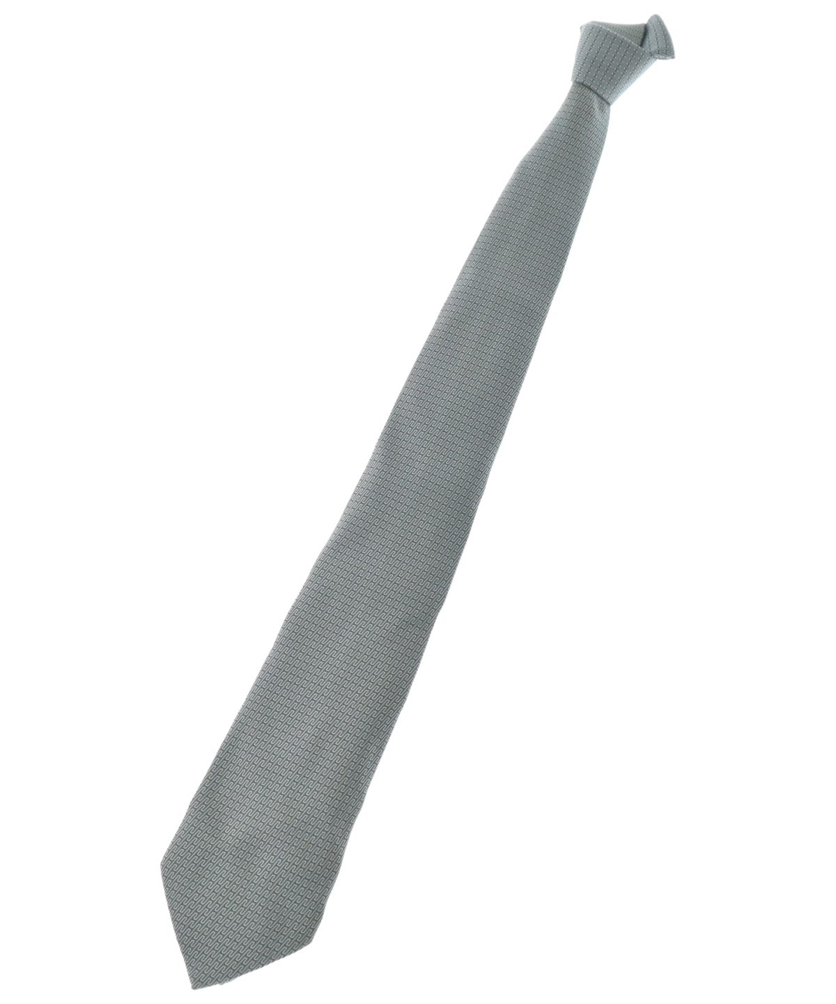 HERMES（エルメス）ネクタイ グレー サイズ:- メンズ/2200644773294