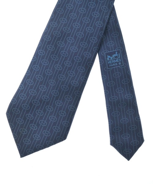 HERMES（エルメス）ネクタイ 紺 サイズ:- メンズ/2200644773317