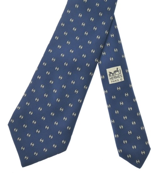 HERMES（エルメス）ネクタイ 紺 サイズ:- メンズ/2200644773331