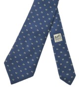 HERMES（エルメス）ネクタイ 紺 サイズ:- メンズ/2200644773331