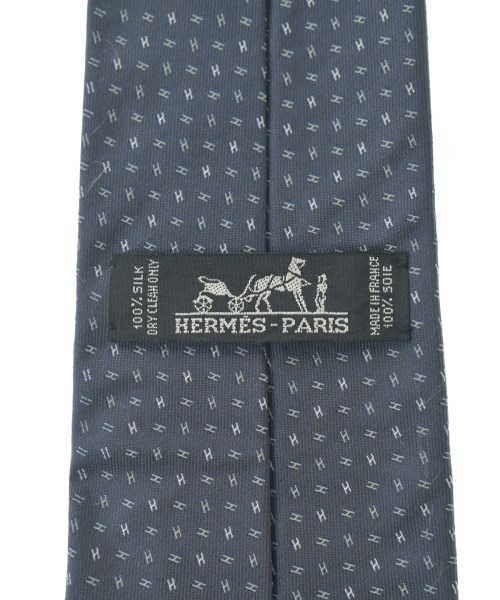 HERMES（エルメス）ネクタイ グレー サイズ:- メンズ/2200644773348