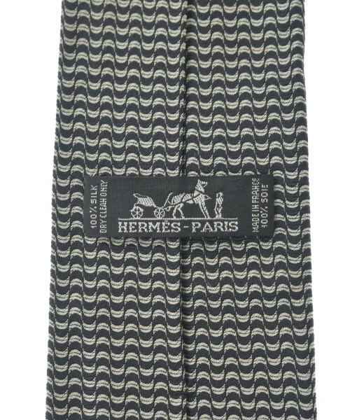 HERMES（エルメス）ネクタイ 黒 サイズ:- メンズ/2200644773430