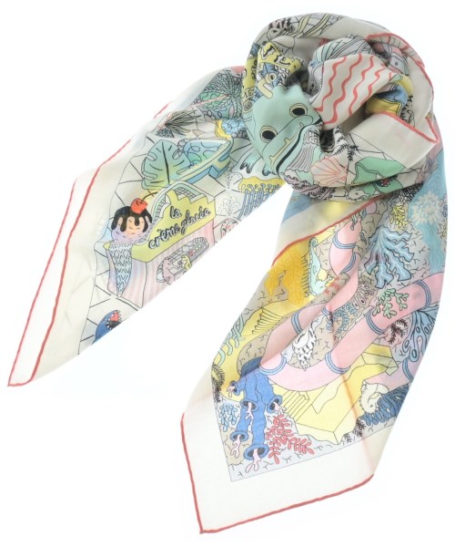 HERMES(エルメス)ストール 白 サイズ:-/2200236360093