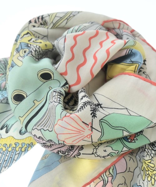 HERMES（エルメス）ストール 白 サイズ:- レディース/2200236360093