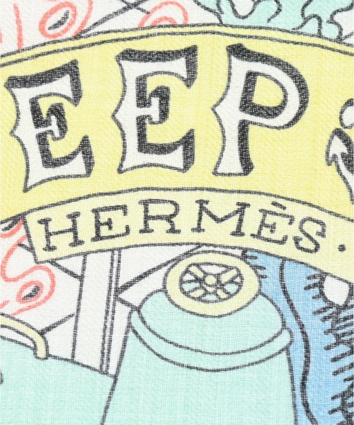 HERMES（エルメス）ストール 白 サイズ:- レディース/2200236360093