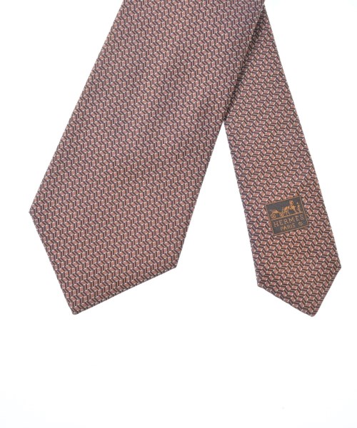 HERMES（エルメス）ネクタイ オレンジ サイズ:- メンズ/2200629089280