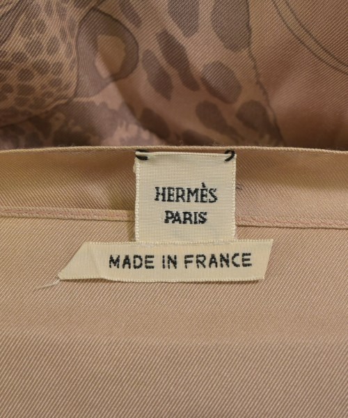 HERMES（エルメス）ブラウス ベージュ サイズ:38(S位) レディース/2200636805033