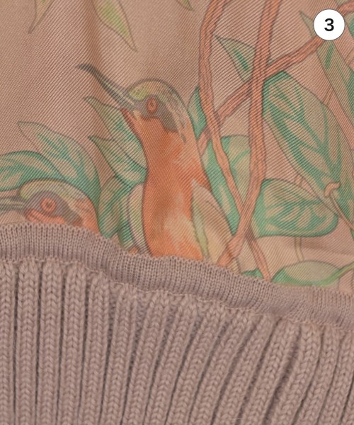 HERMES（エルメス）ブラウス ベージュ サイズ:38(S位) レディース/2200636805033