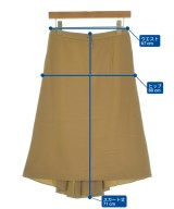 HERMES（エルメス）ひざ丈スカート ベージュ サイズ:36(XS位) レディース/2200646600031