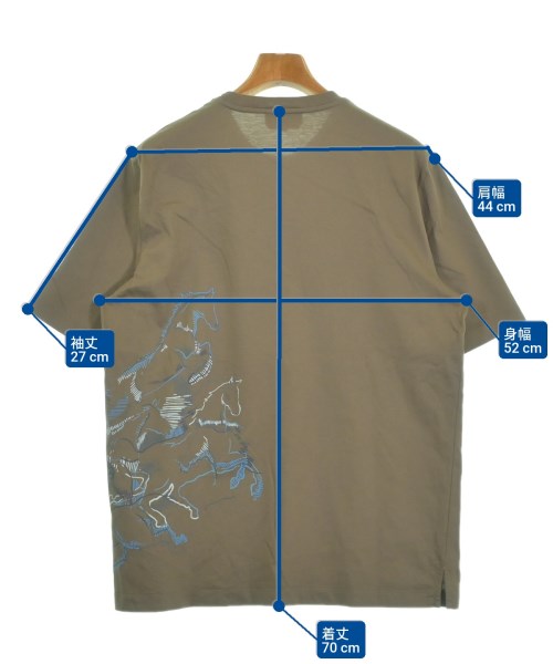 HERMES（エルメス）Tシャツ・カットソー カーキ サイズ:M メンズ/2200646731018