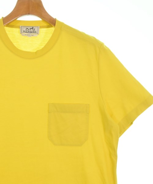 HERMES（エルメス）Tシャツ・カットソー 黄 サイズ:S メンズ/2200646731032
