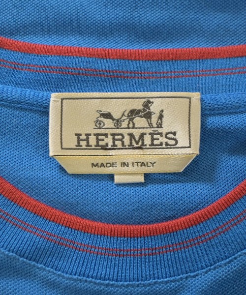 HERMES（エルメス）Tシャツ・カットソー 青 サイズ:M メンズ/2200646731049