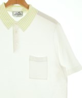 HERMES（エルメス）ポロシャツ 白 サイズ:XL メンズ/2200646731070