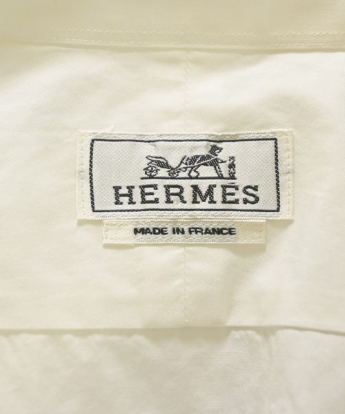 HERMES（エルメス）カジュアルシャツ 白 サイズ:42(XXL位) メンズ/2200646731087