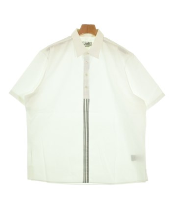 HERMES（エルメス）カジュアルシャツ 白 サイズ:42(XXL位) メンズ