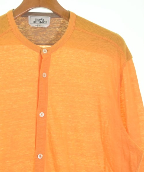 HERMES（エルメス）カジュアルシャツ オレンジ サイズ:L メンズ/2200646731094