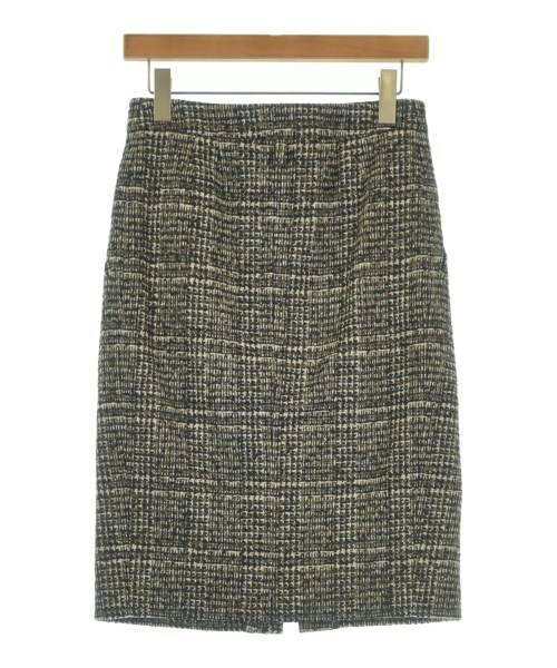 HERMES（エルメス）ひざ丈スカート 茶 サイズ:34(L位) レディース/2200647100042