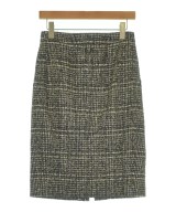 HERMES（エルメス）ひざ丈スカート 茶 サイズ:34(L位) レディース/2200647100042