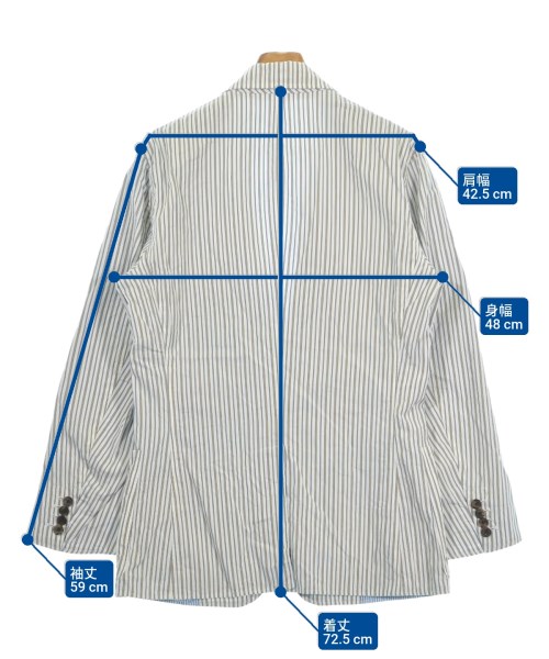 HERMES（エルメス）カジュアルジャケット 白 サイズ:46(M位) メンズ/2200647100226