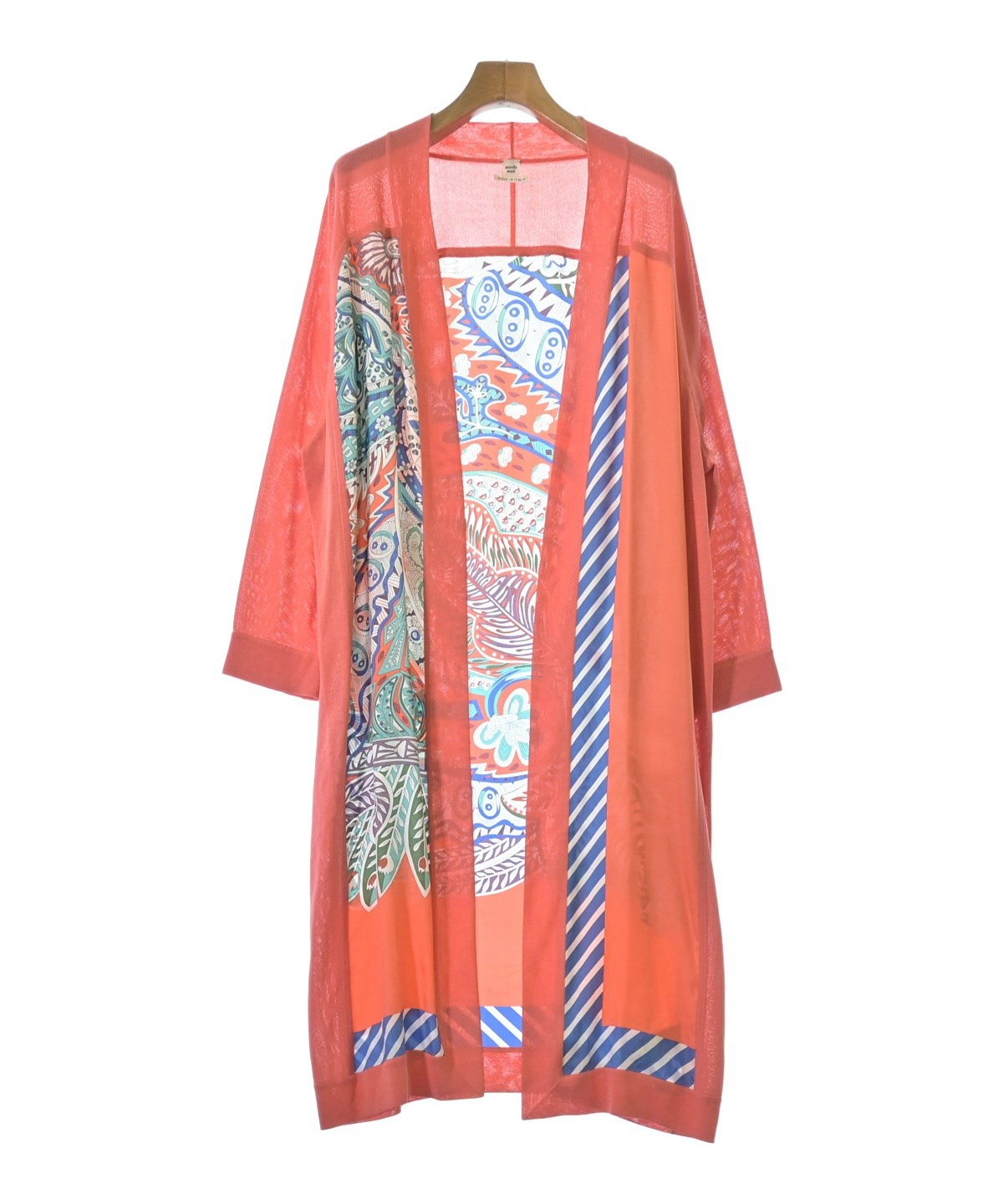 HERMES（エルメス）カーディガン 赤 サイズ:42(M位) レディース